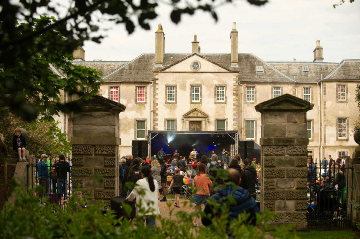 FESTHAILS MUSIC FESTIVAL AT NEWHAILES HOUSE, MUSSELBURGH